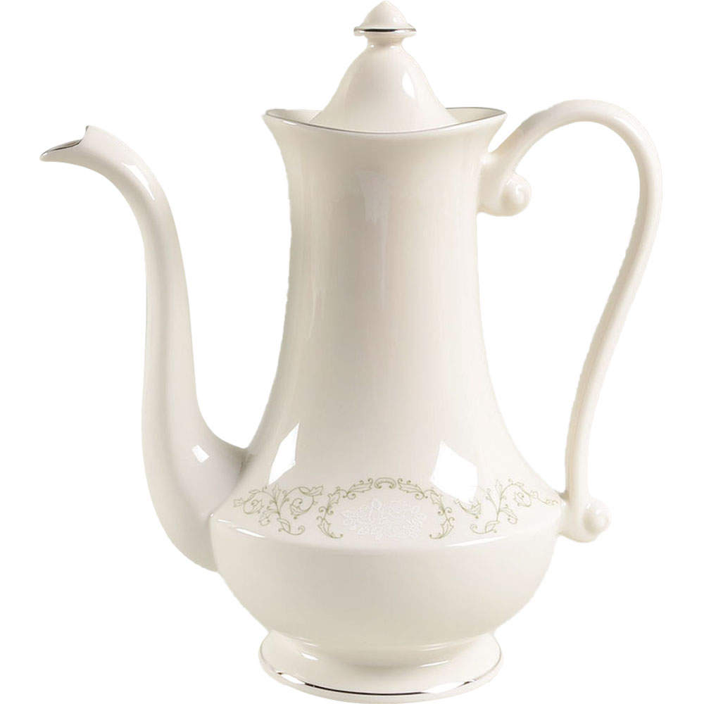 Cameo Coffee Pot & Lid by Pickard-1