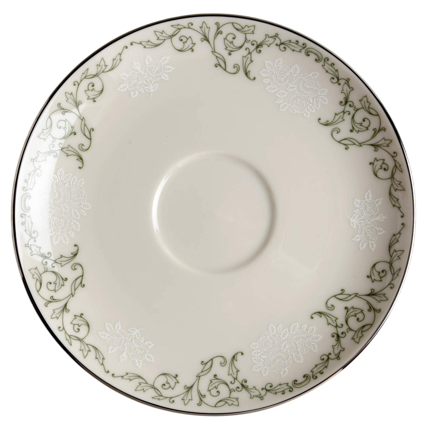 Cameo Saucer by Pickard-1
