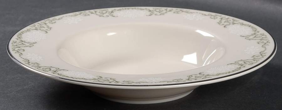 Cameo Rim Soup Bowl by Pickard-1