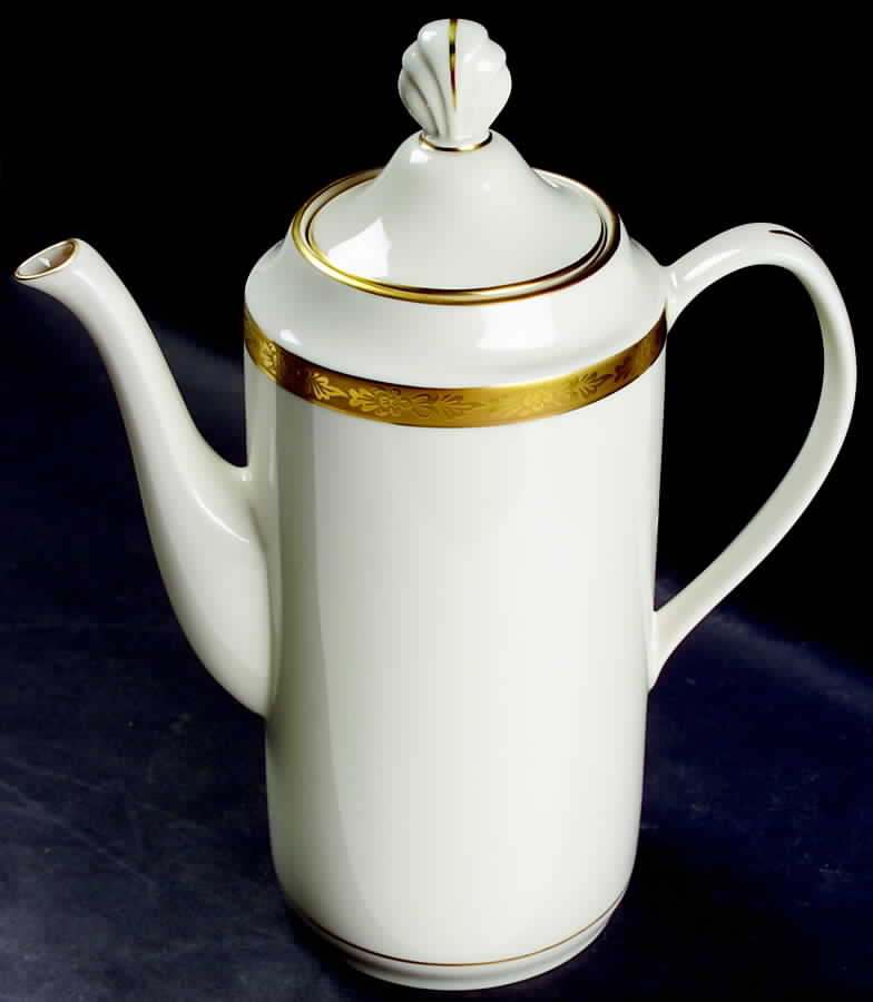 Camelot Tea/Coffee Pot & Lid by Pickard-1