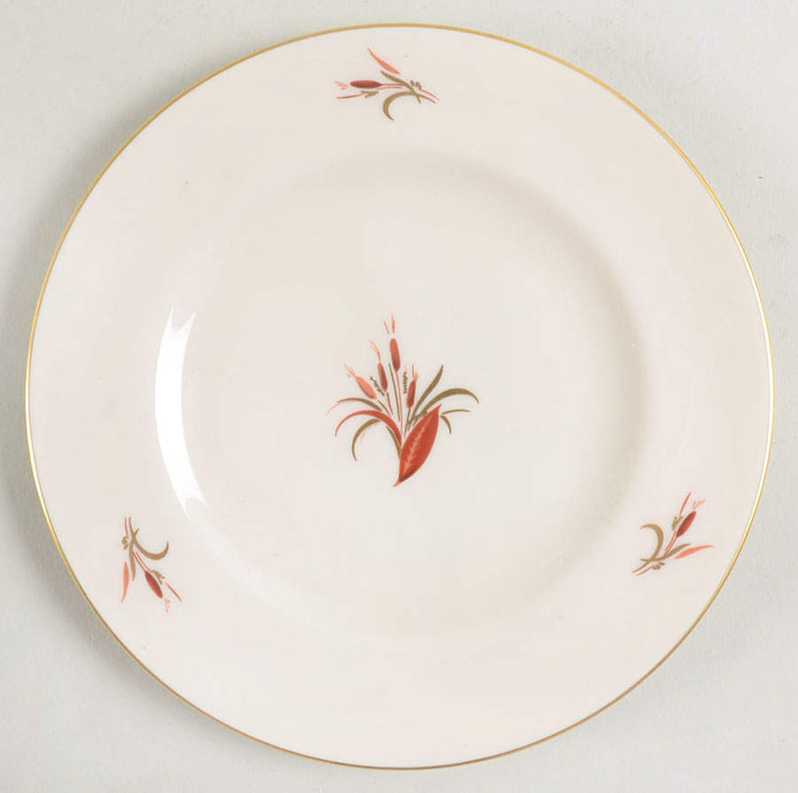 Cattails Bread & Butter Plate by Pickard-1