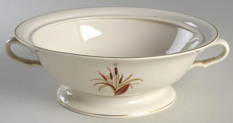 Cattails Round Vegetable No Lid by Pickard-1