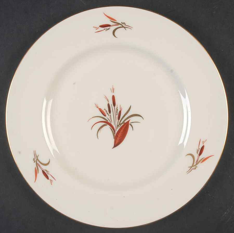 Cattails Salad Plate by Pickard-1