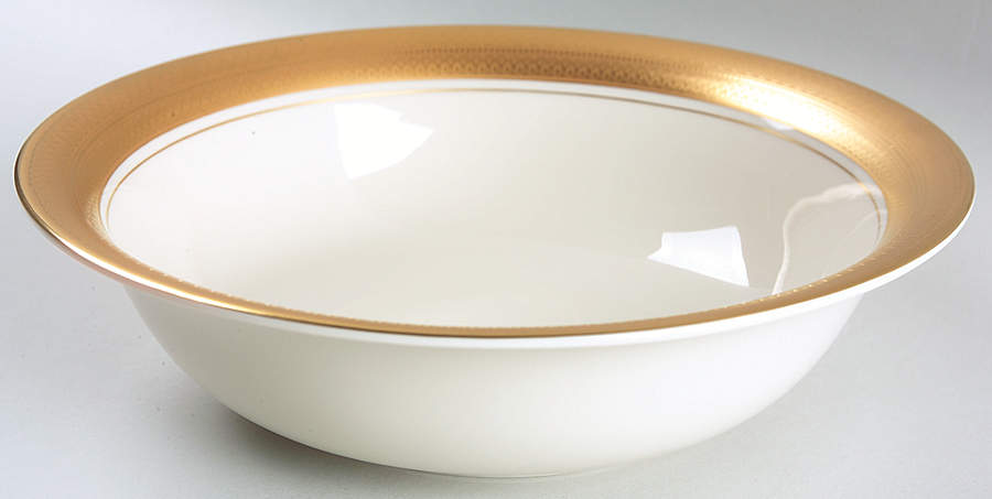 Centennial (Ivory Background) 9" Round Vegetable Bowl by Pickard-1