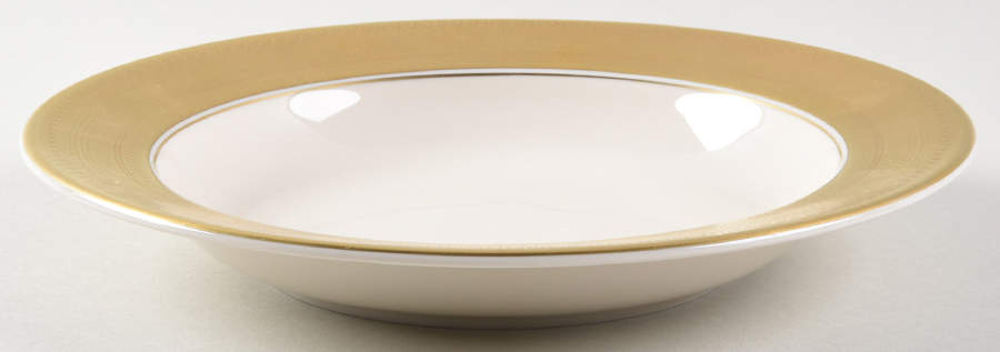 Centennial (Ivory Background) Large Rim Soup Bowl by Pickard-1
