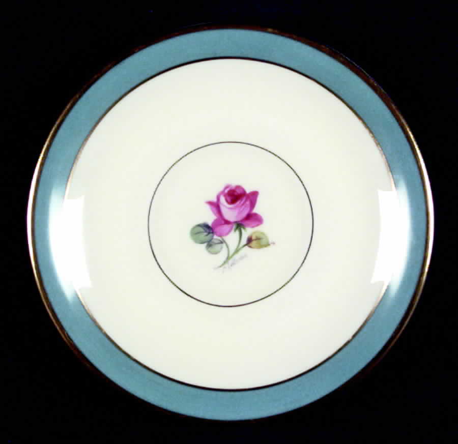 Cellanor Rose Saucer by Pickard-1