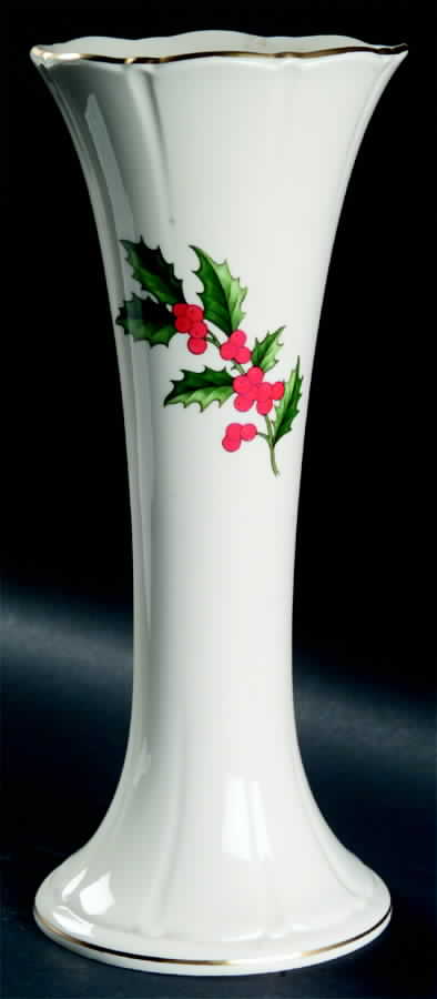 Christmas Gold 10" Vase by Pickard-1