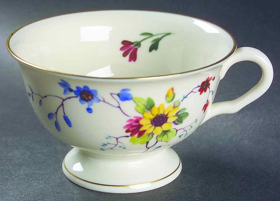 Chinese Seasons Footed Cup by Pickard-1
