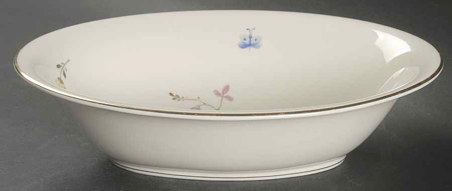 Chinese Seasons 9" Oval Vegetable Bowl by Pickard-1