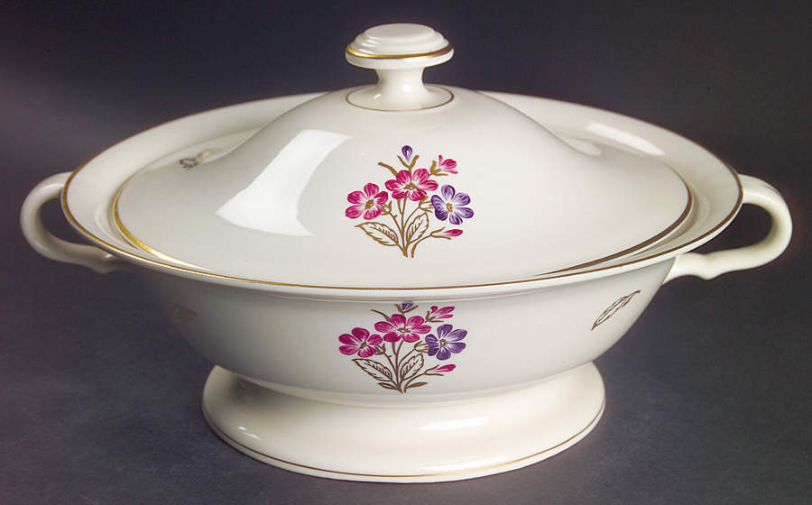 Cinderella Round Covered Vegetable by Pickard-1