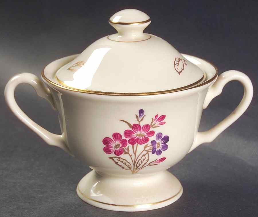 Cinderella Sugar Bowl & Lid by Pickard-1