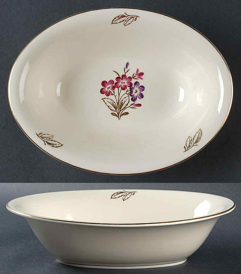 Cinderella 9" Oval Vegetable Bowl by Pickard-1