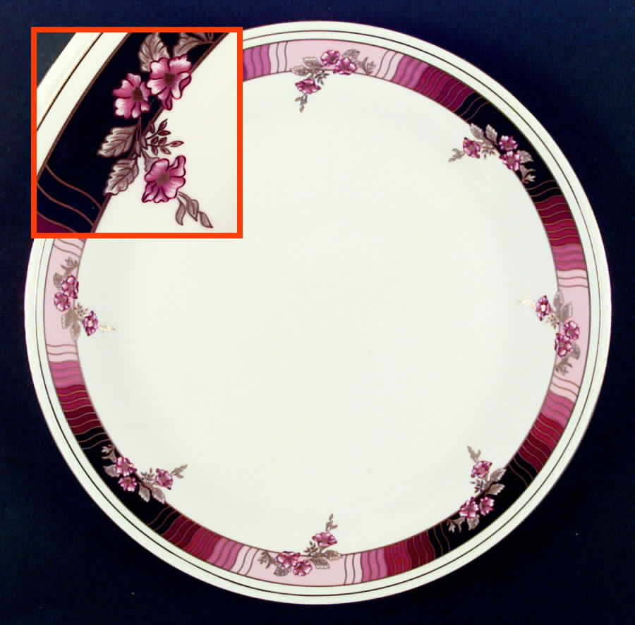 Cinnabar Dinner Plate by Pickard-1