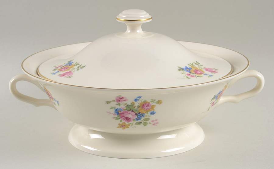 Claridge Round Covered Vegetable by Pickard-1