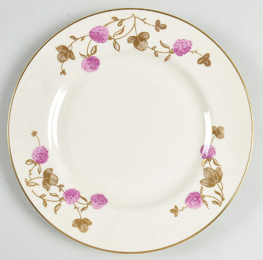 Clover Salad Plate by Pickard-1