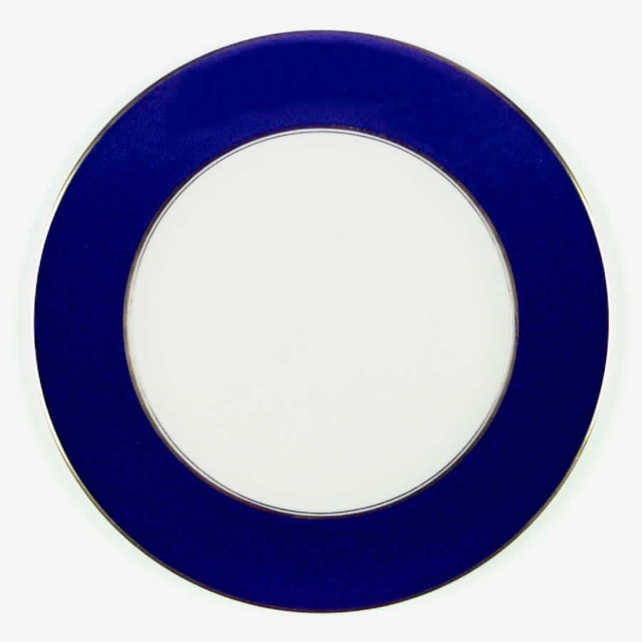 Cobalt Royale Service Plate (Charger) by Pickard-1