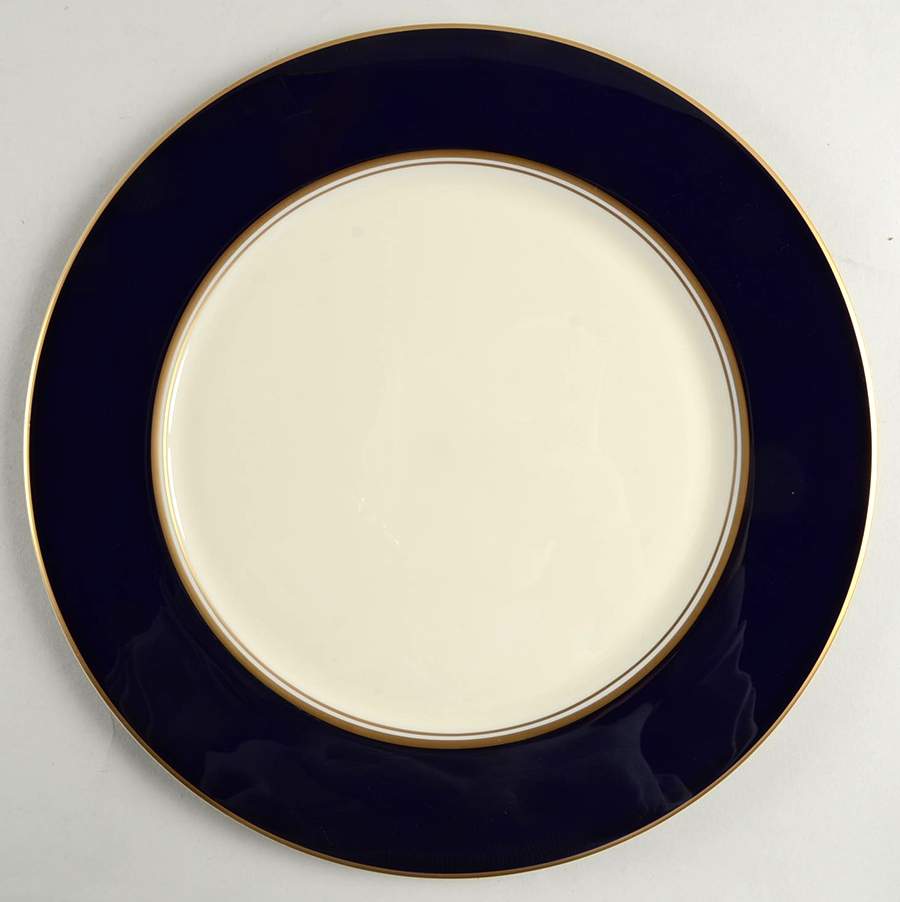 Cobalt Royale Service Plate (Charger) by Pickard-1