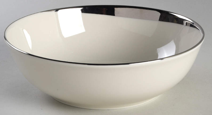 Crescent (Ivory Background) 8" Round Serving Bowl by Pickard-1