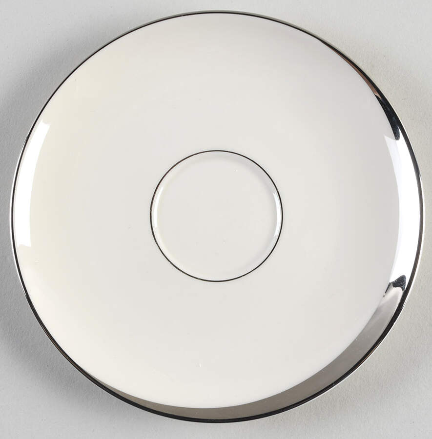 Crescent (Ivory Background) Saucer by Pickard-1