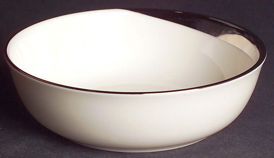 Crescent (Ivory Background) Fruit/Dessert (Sauce) Bowl by Pickard-1