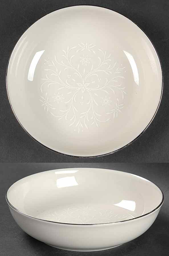 Damask Coupe Soup Bowl by Pickard-1