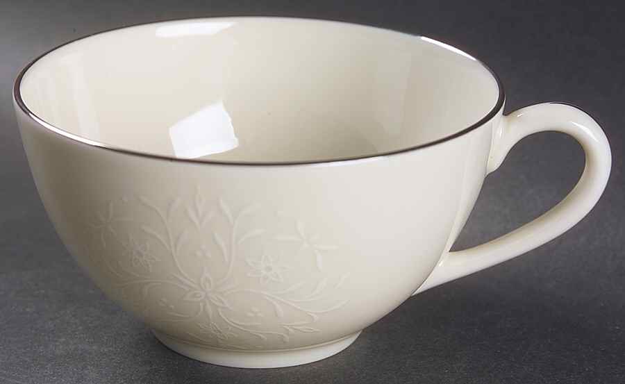 Damask Flat Cup by Pickard-1