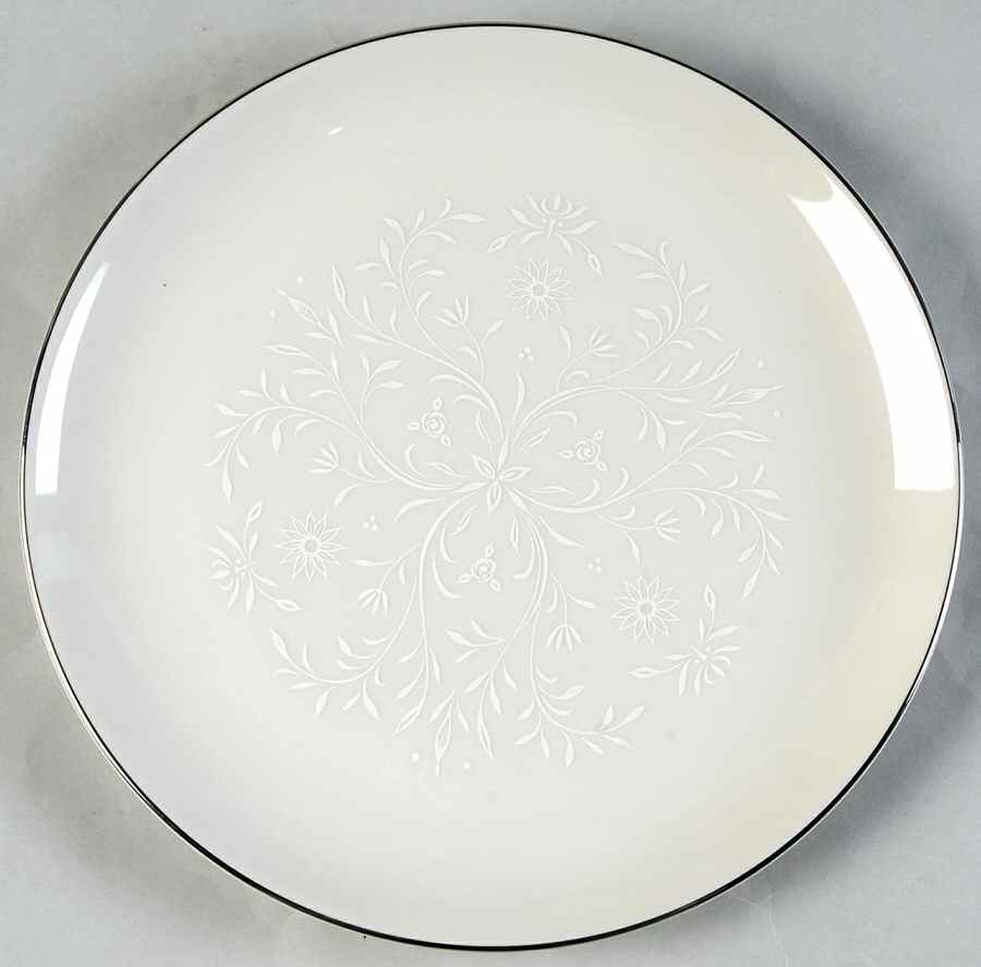 Damask Salad Plate by Pickard-1