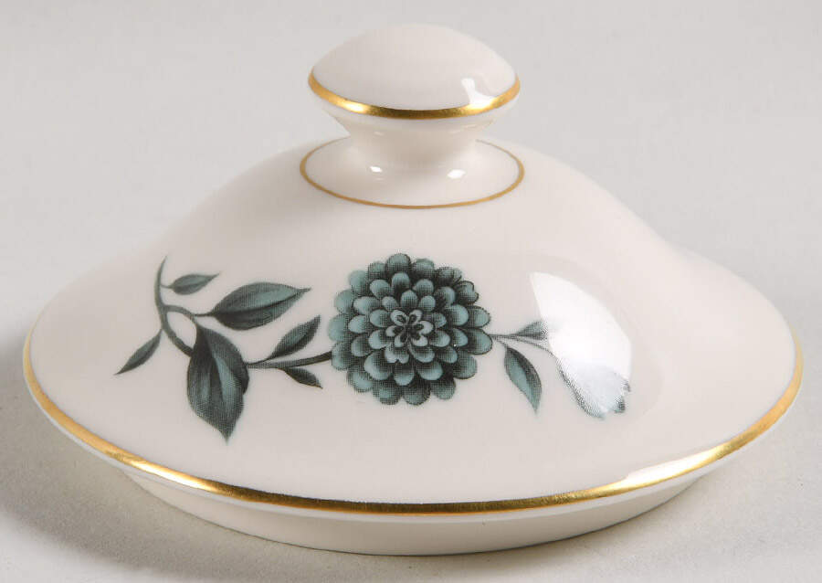 Diana Green Lid for Sugar Bowl by Pickard-1