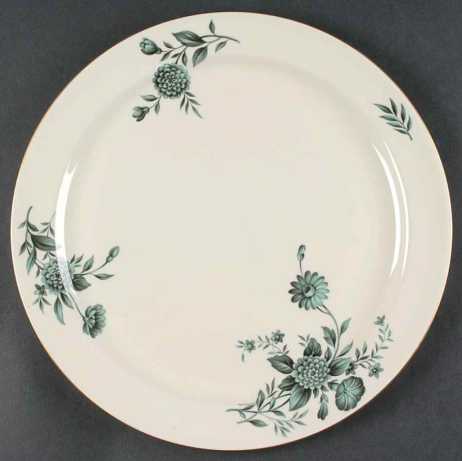 Diana Green 12" Chop Plate (Round Platter) by Pickard-1