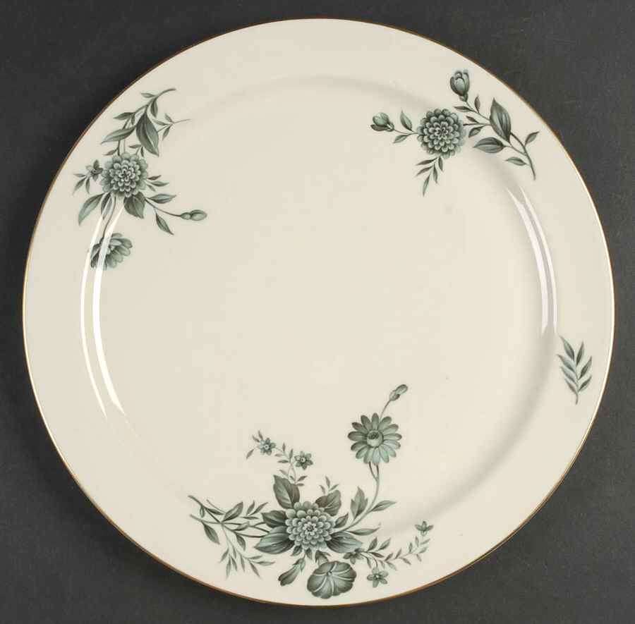 Diana Green Service Plate (Charger) by Pickard-1