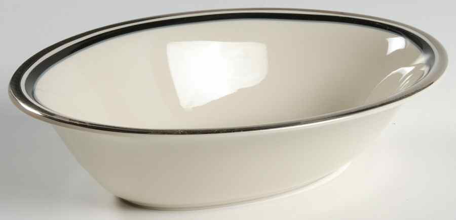 Diplomat 9" Oval Vegetable Bowl by Pickard-1