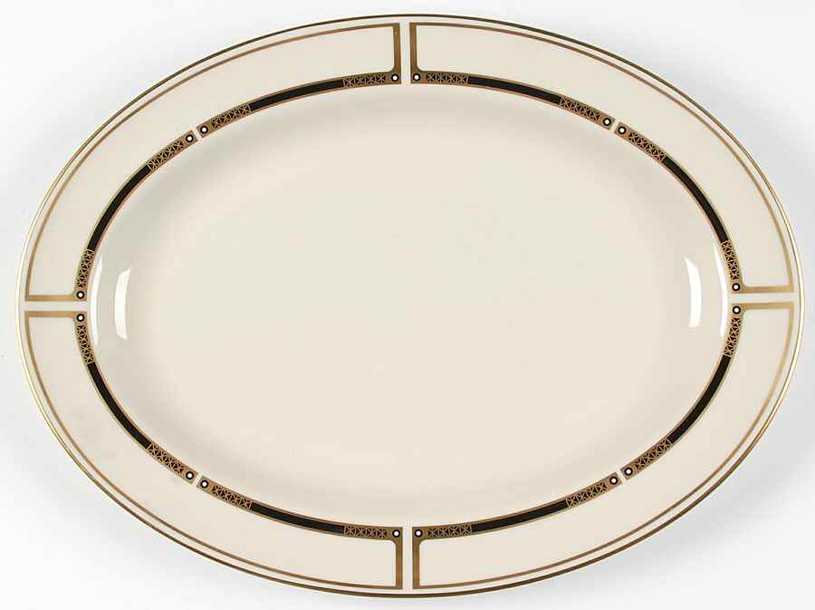 Ellington 14" Oval Serving Platter by Pickard-1