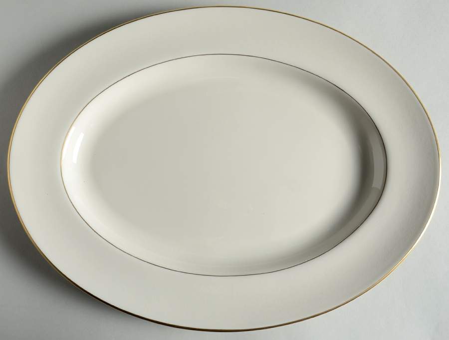 Empress 15" Oval Serving Platter by Pickard-1
