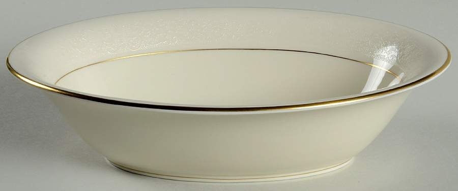 Empress 9" Oval Vegetable Bowl by Pickard-1