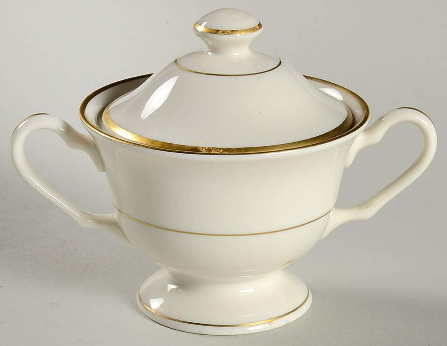 Empress Sugar Bowl & Lid by Pickard-1