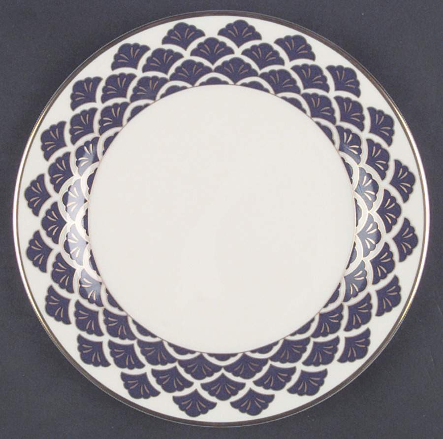 Ensemble Blue Salad Plate by Pickard-1