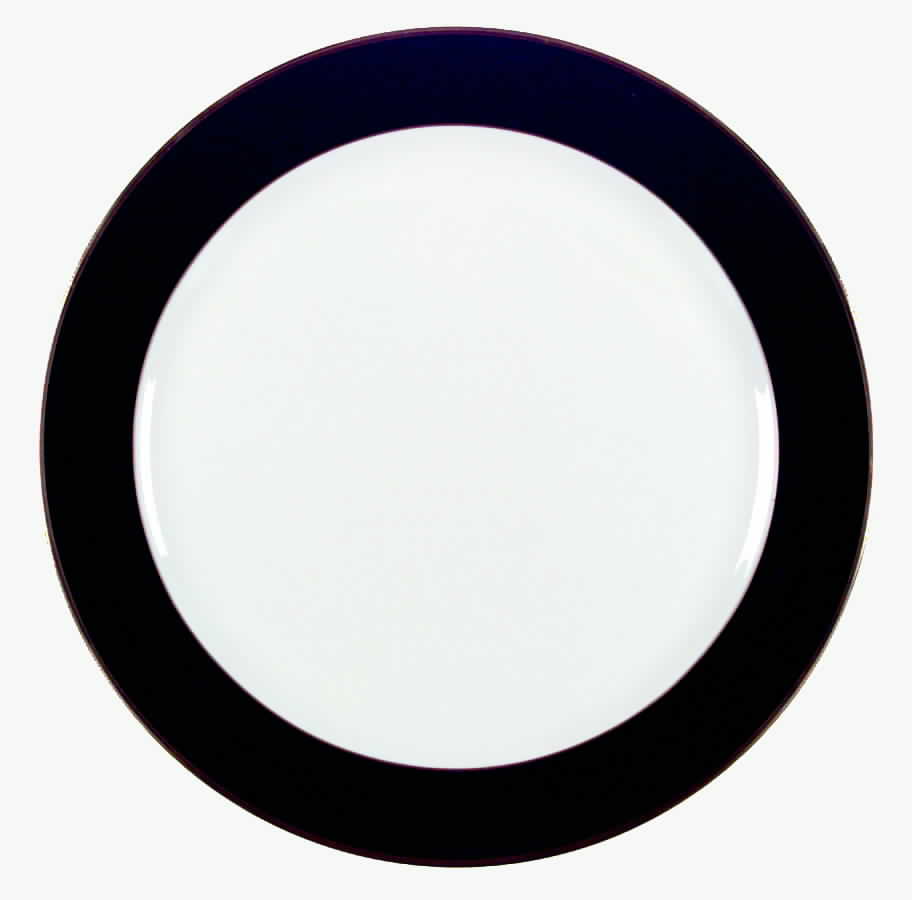 Ensemble Black Dinner Plate by Pickard-1