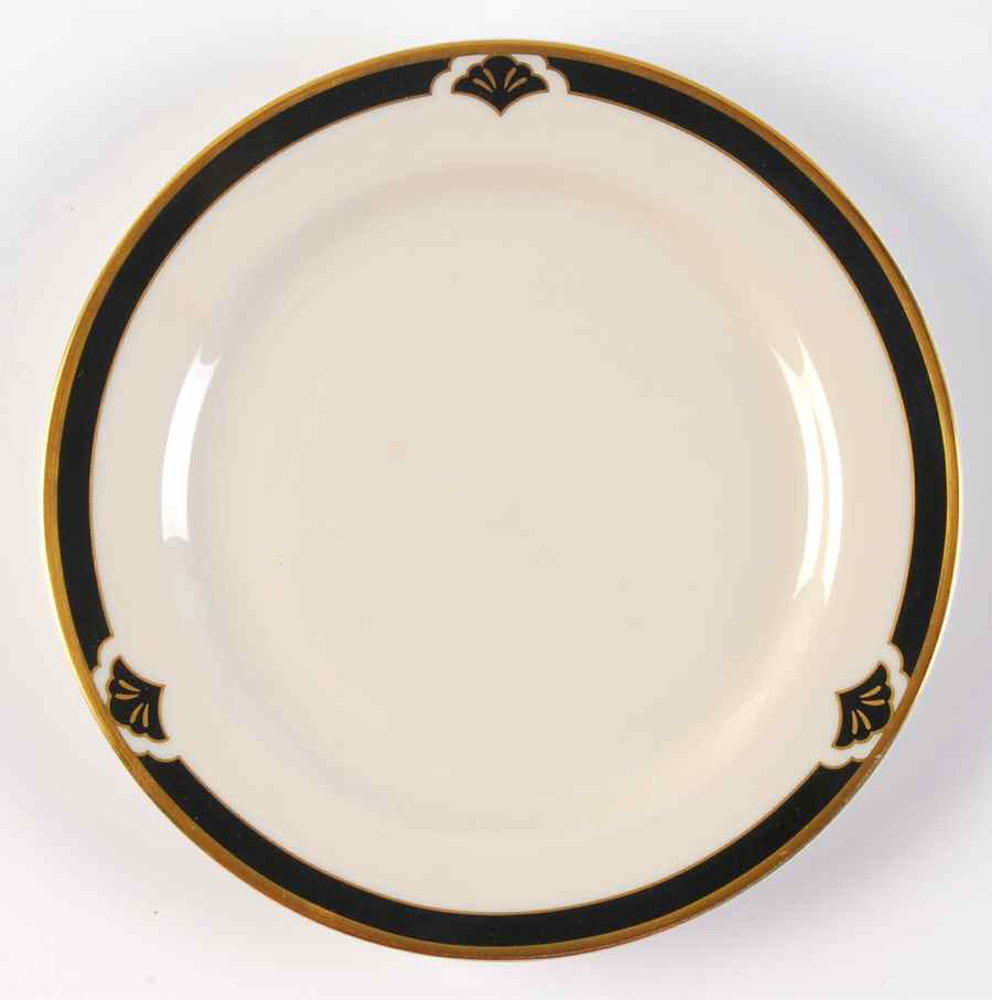 Ensemble Black Bread & Butter Plate by Pickard-1