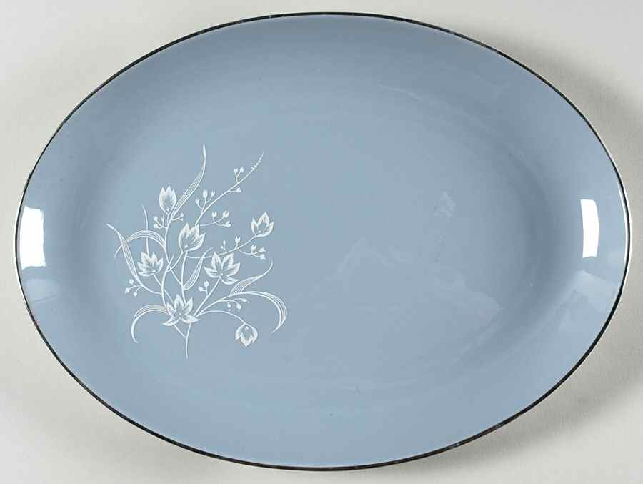 Enchantment 12" Oval Serving Platter by Pickard-1