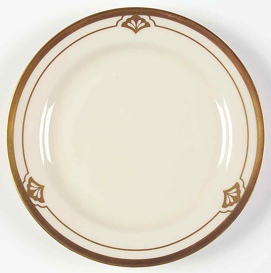 Ensemble Gold Bread & Butter Plate by Pickard-1