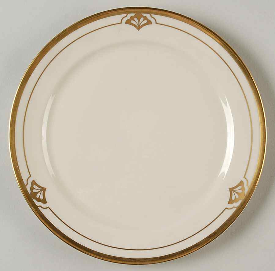 Ensemble Gold Accent Salad Plate by Pickard-1