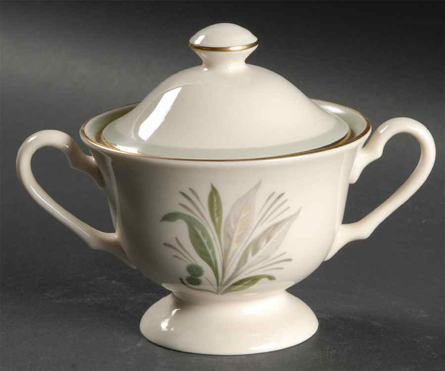Fantasy Sugar Bowl & Lid by Pickard-1