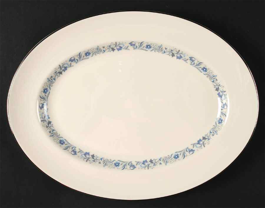 Festival 12" Oval Serving Platter by Pickard-1