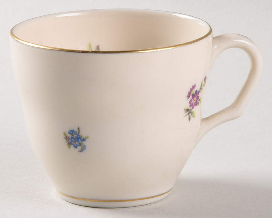 Floral Chintz Flat Demitasse Cup by Pickard-1