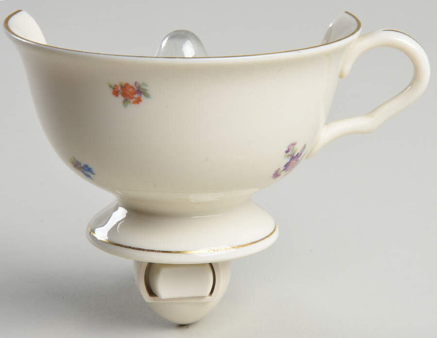 Floral Chintz 1 5/8" + cup (H) Night Light/Cup HC by Pickard-1