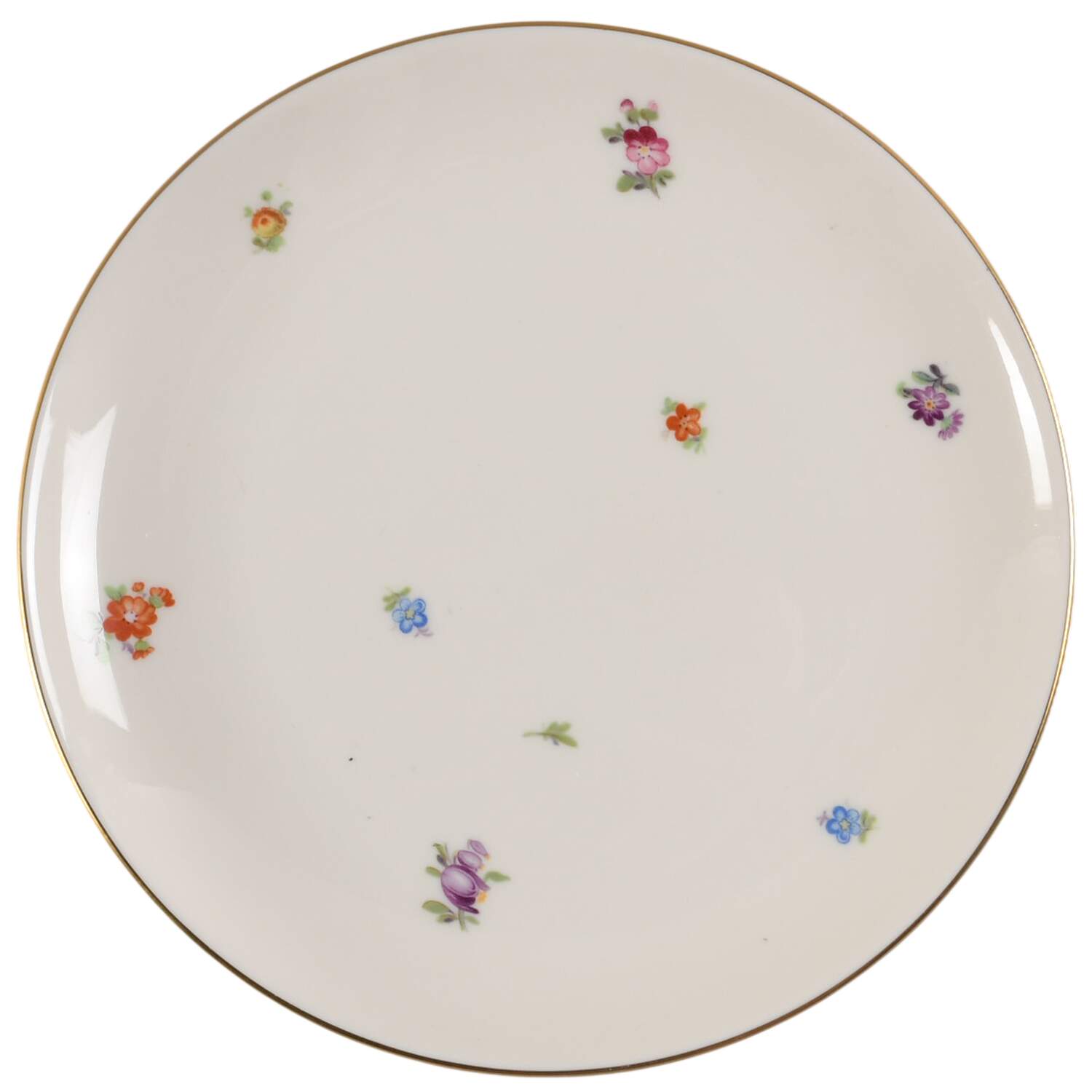 Floral Chintz Saucer for Cream Soup Bowl by Pickard-1