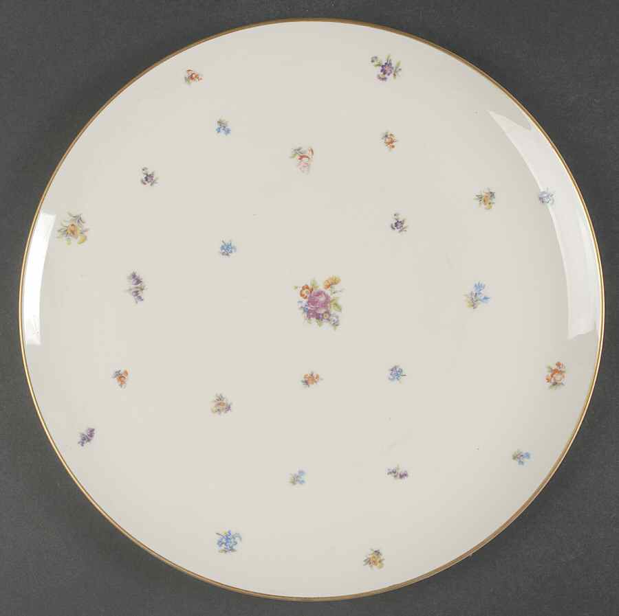 Floral Chintz Service Plate (Charger) by Pickard-1