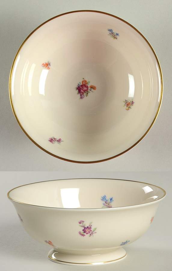 Floral Chintz Coupe Cereal Bowl by Pickard-1
