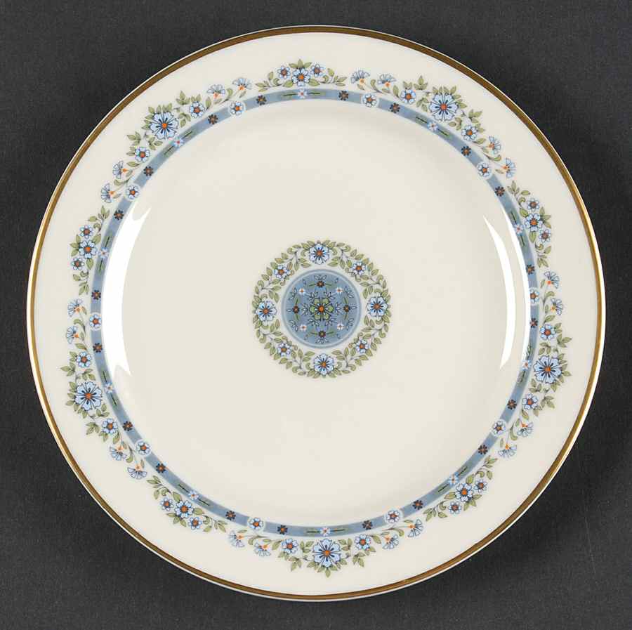Fleurette Bread & Butter Plate by Pickard-1