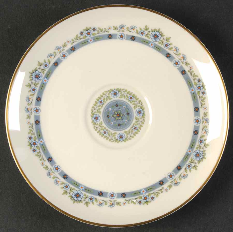 Fleurette Saucer by Pickard-1